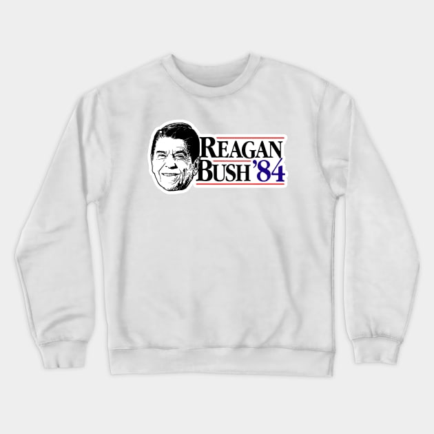 Reagan Bush '84 Crewneck Sweatshirt by Cryptid